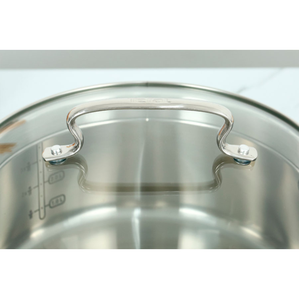 Bộ nồi quánh inox nắp kính Tefal Duetto Plus G719S674