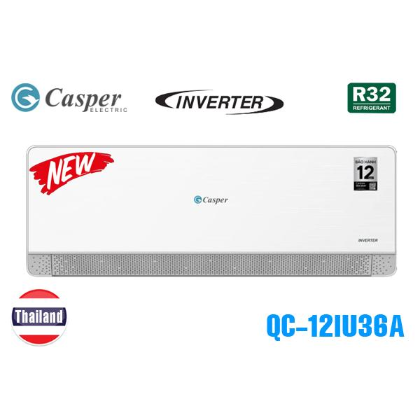 Máy lạnh Casper Inverter 1.5 HP QC-12IU36A (2025)