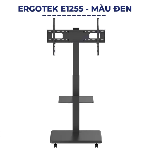 Giá treo tivi di động có bánh xe ErgoTek E1255 45 - 75 inch