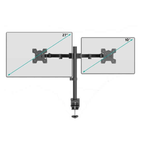 Giá treo ERGOTEK EZ2 - 2 Màn Hình Giống Nhau (17inch - 27inch)