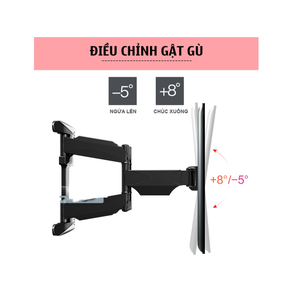 Giá treo tivi đa năng ErgoTek E66 (32 - 80 inch)