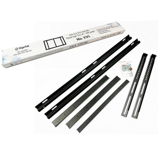 Giá treo tivi sát tường cỡ đại ERGOTEK  E95 (65 INCH -100 INCH)