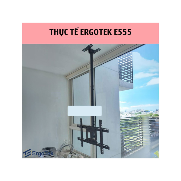 Giá treo tivi thả trần ErgoTek E555 32 - 70 inch
