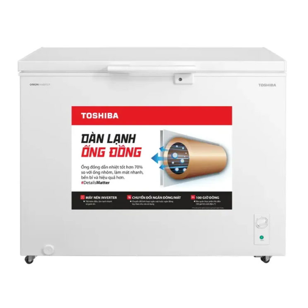 Tủ đông Toshiba Inverter 293 lít GR-RC390CM-PMV(01)