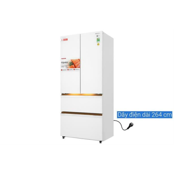 Tủ lạnh Toshiba Japandi Inverter 533 lít Multi Door GR-RF690WI-PGV(67)