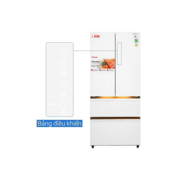 Tủ lạnh Toshiba Japandi Inverter 533 lít Multi Door GR-RF690WI-PGV(67)