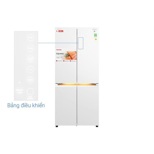 Tủ lạnh Toshiba Japandi Inverter 535 lít GR-RF695WI-PGV(67)