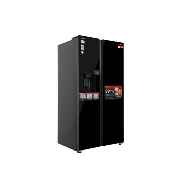 Tủ lạnh Toshiba Inverter 568 lít Side By Side GR-RS755WIA-PGV(22)-XK