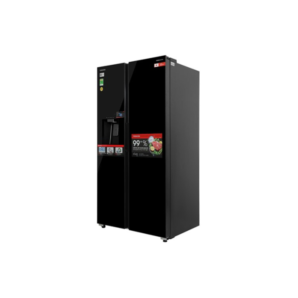 Tủ lạnh Toshiba Inverter 568 lít Side By Side GR-RS755WIA-PGV(22)-XK