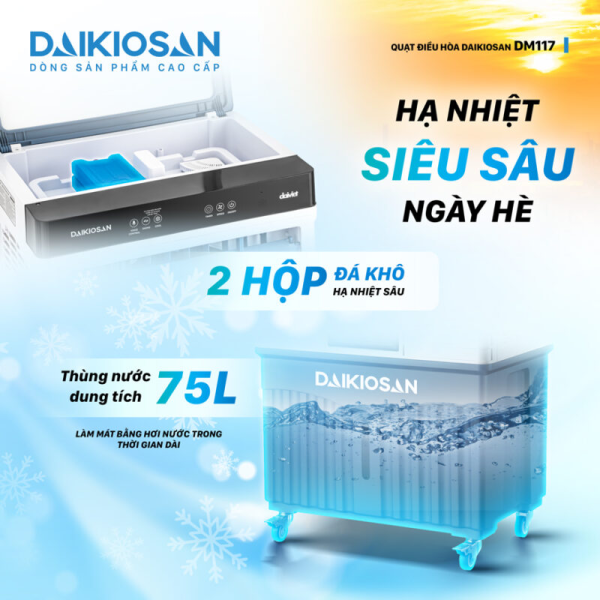 Quạt Điều Hòa Daikiosan DM117