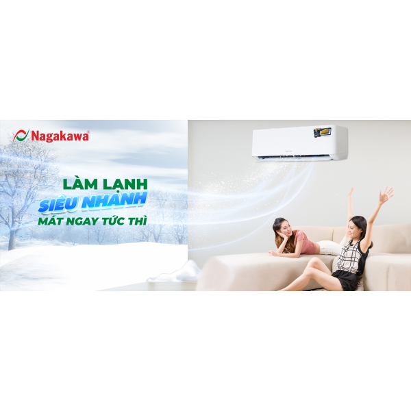 Máy lạnh Nagakawa 12000BTU 1 chiều NS-C12R2T30