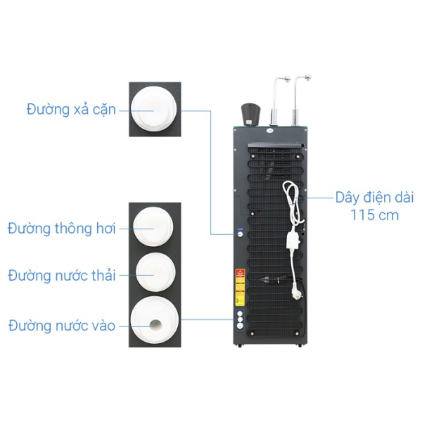 Máy lọc nước RO nóng nguội lạnh Karofi KAD-N91