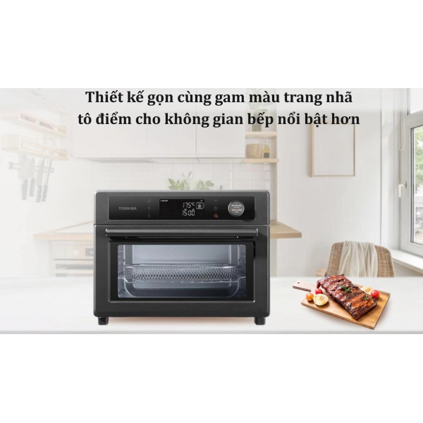 Lò chiên không dầu Toshiba TL2-SAC25GZC (GR/RD) - 25 lít