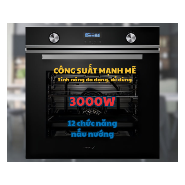 Lò nướng âm tủ GrandX GX75V8 - 75 lít