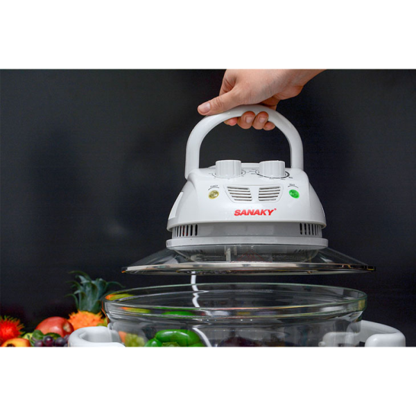 Lò nướng thủy tinh Sanaky 15 Lít VH-158T