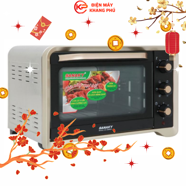 Lò nướng Sanaky VH309N2D 30 lít