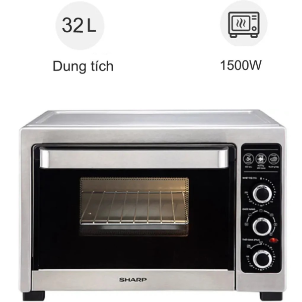 Lò nướng điện Sharp EO-A324RCSV-ST