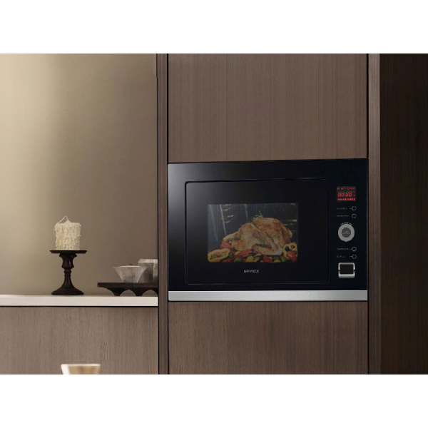 Lò nướng tích hợp lò vi sóng lắp âm tủ GrandX GX30MW5