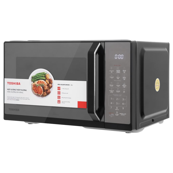  Lò vi sóng mặt gương có nướng Toshiba MW3-EG26PE(BM)VN - 26 lít