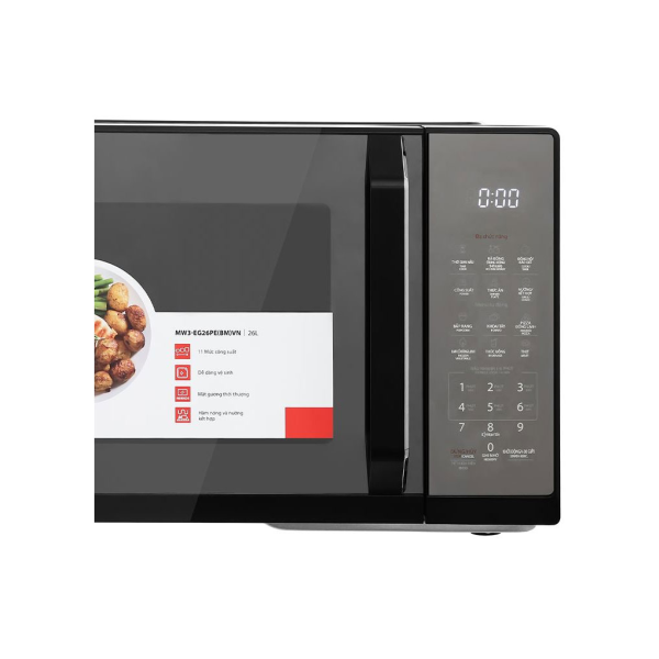  Lò vi sóng mặt gương có nướng Toshiba MW3-EG26PE(BM)VN - 26 lít