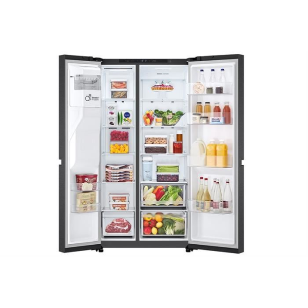 Tủ lạnh LG Inverter 641 lít Side By Side LSI63BLMA