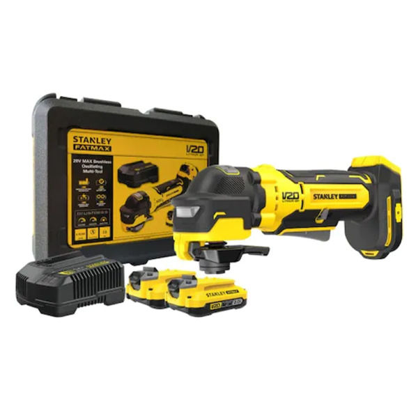 Máy cắt rung cầm tay dùng pin 20V Max Stanley SBT510D2K-KR (2 pin 2.0AH + sạc)