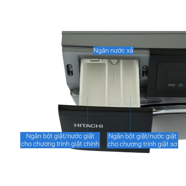 Máy giặt Hitachi Inverter 10.5 kg BD-1054HVOS