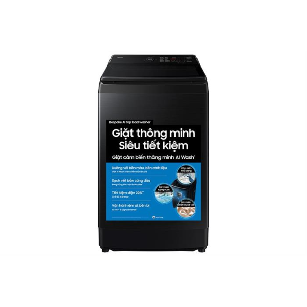 Máy giặt Bespoke Samsung Ecobubble Inverter 15Kg WA80F15S5CSV