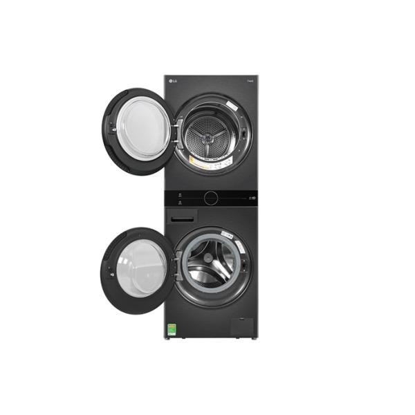 Tháp máy giặt cao cấp LG WashTower 14Kg + sấy 10Kg WT1410NHB