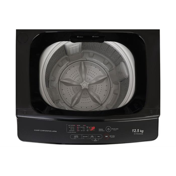 Máy giặt lồng đứng Sharp 12.5 kg ES-TM125CN-BK