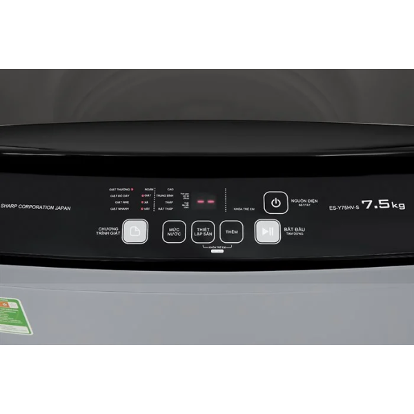 Máy giặt Sharp 7.5kg ES-Y75HV-S
