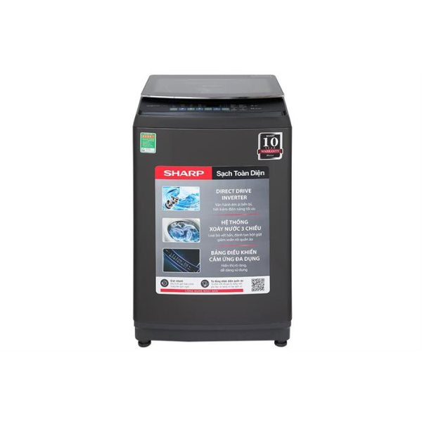  Máy giặt cửa trên 13kg Sharp ES-TM130CD-DS