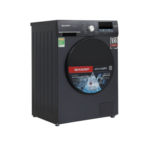  Máy giặt Sharp Inverter 9kg ES-FM90CB-SB