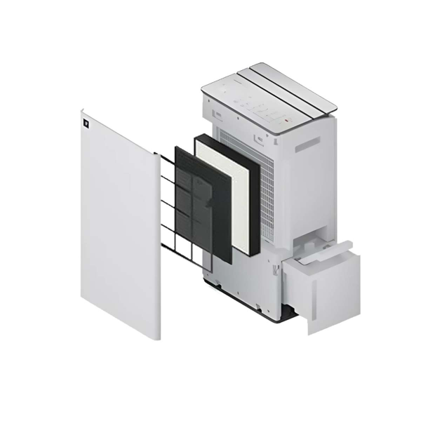 Máy hút ẩm kết hợp lọc không khí Sharp DW-T30FV-H/W