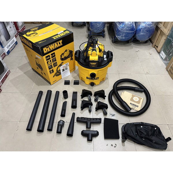 Máy hút bụi công nghiệp 4 chức năng khô ướt thổi Dewalt DXV234P
