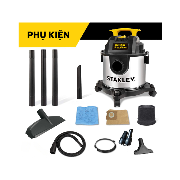 Máy hút bụi gia dụng 3 chức năng Stanley SL19301-4BA 15 Lít