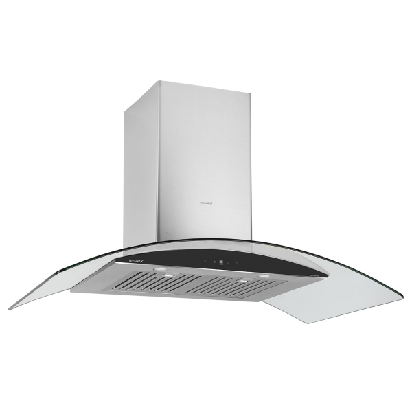 Máy hút mùi kính cong áp tường GrandX GX H90C55