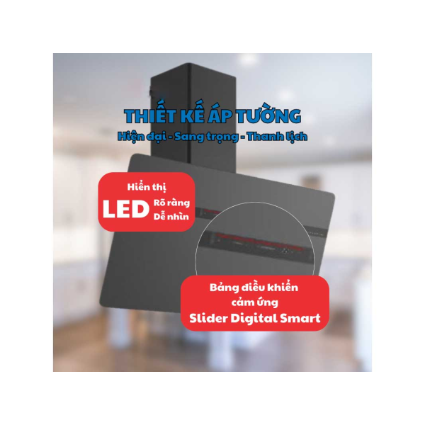 Máy hút mùi kính vát GrandX GX H70S86G