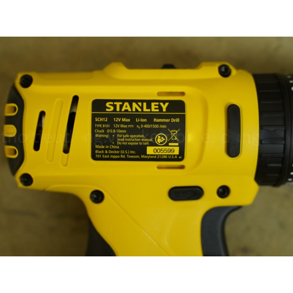 Máy khoan động lực dùng pin 12V Stanley SCH121S2