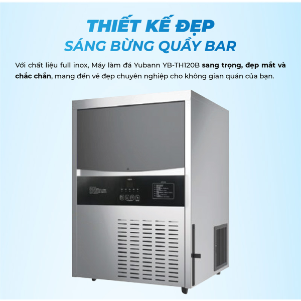 Máy làm đá công nghiệp Yubann YB-TH120B