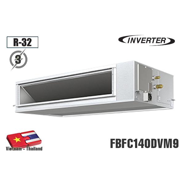 Máy lạnh âm trần nối ống gió Daikin Inverter 5.5HP FBFC140DVM9/RZFC140DY1 3 pha