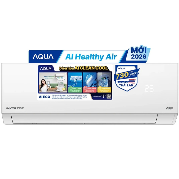 Máy lạnh Aqua Inverter 1HP AQA-RV10QA5 2026