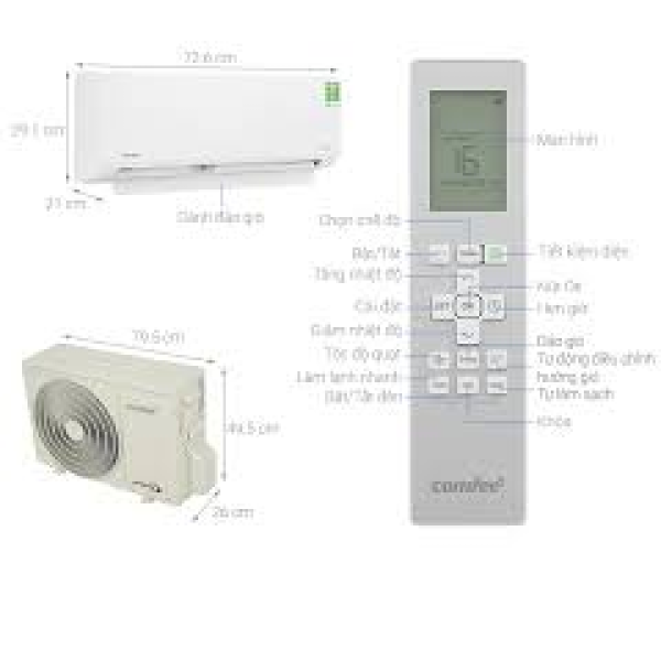 Máy lạnh Comfee Inverter 1 HP CFS-10VDGF-V