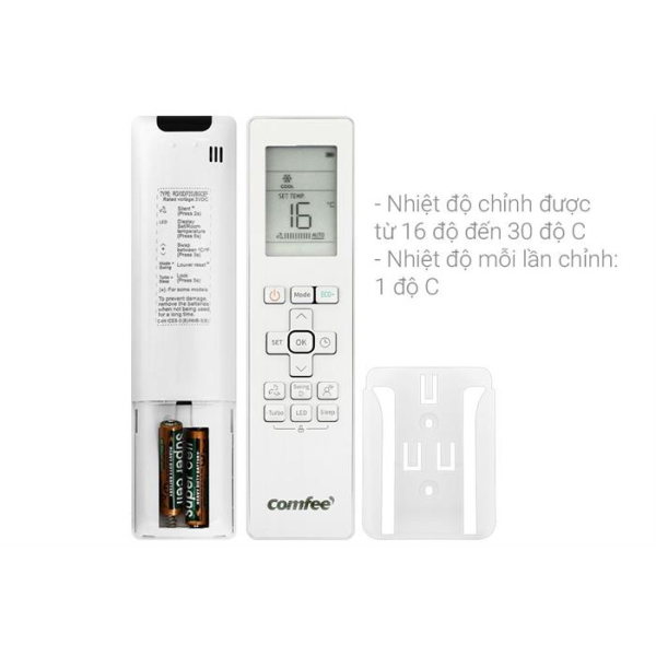 Máy lạnh Comfee Inverter 2 HP CFS-18VGDF/VGPF/VGDF - Mẫu mới