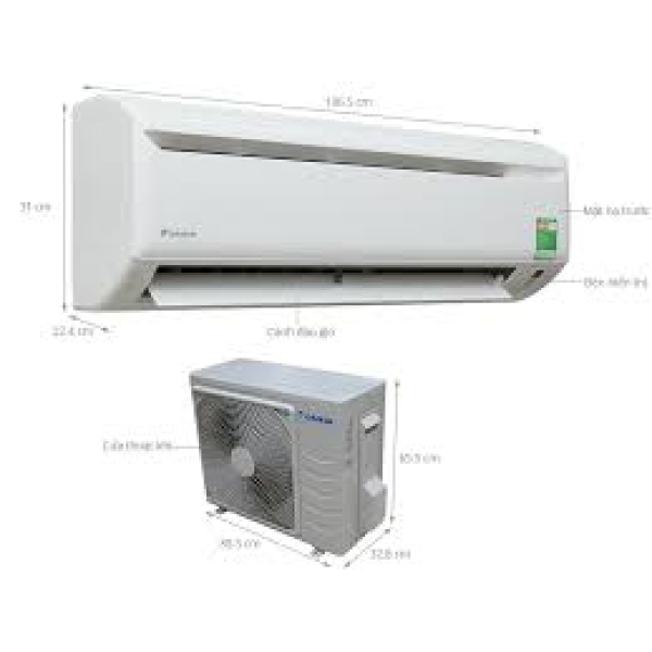 Máy lạnh Daikin Inverter 2.5HP FTKC60UVMV (20.500 BTU)