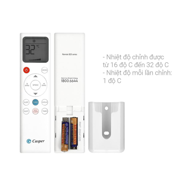 Máy lạnh Casper Inverter 1.5HP GC-12IB36 - Mới