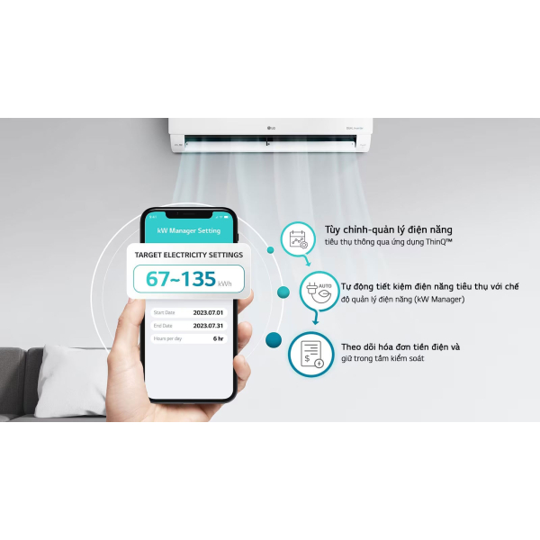 Máy lạnh LG Inverter 2 HP IEC18M2 Mới 2026