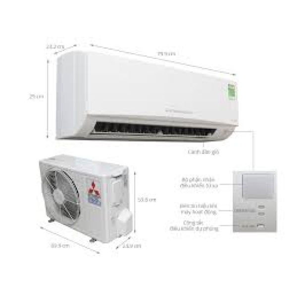 Máy lạnh Mitsubishi Electric 1 chiều 24.000BTU MS/MU-JS60VF