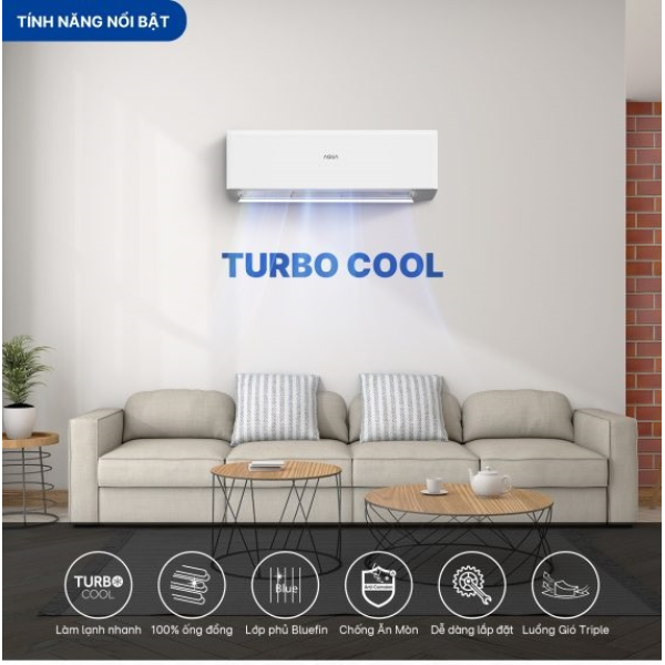Máy lạnh Mono Aqua 1.5hp AQA-R13PC