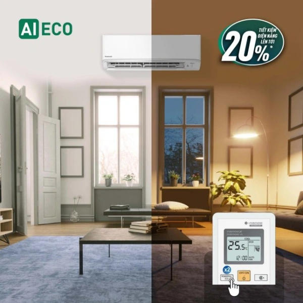 Máy lạnh Panasonic 18000 BTU Inverter CU/CS-RU18CKH-8BD